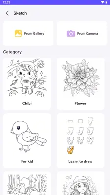 Draw Sketch android App screenshot 2