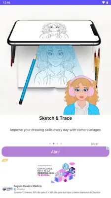 Draw Sketch android App screenshot 6